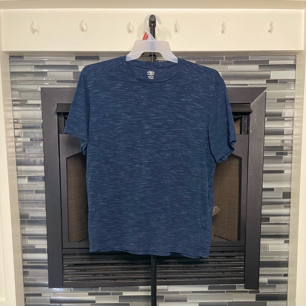 Mens Athletic Short Sleeve T-Shirt, Size L